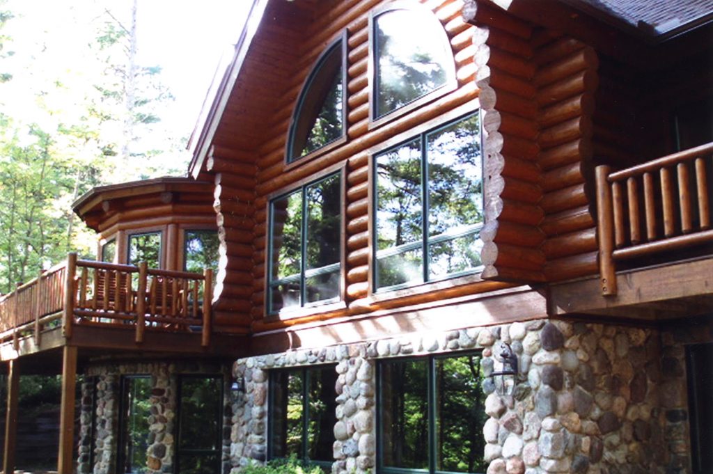 Log Cabin Front